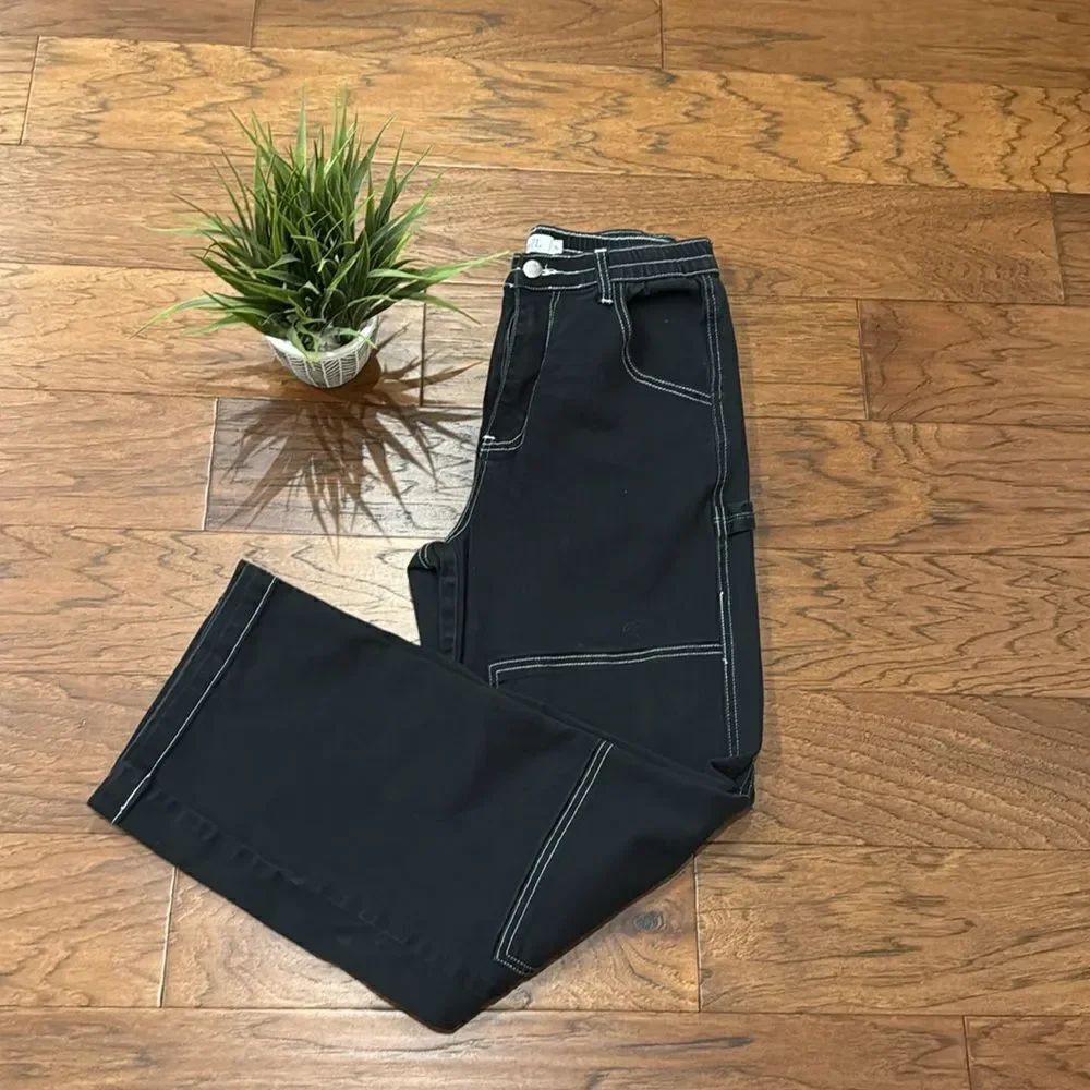 Rue21 Black Wide Leg Pants - XL - Great Conditions